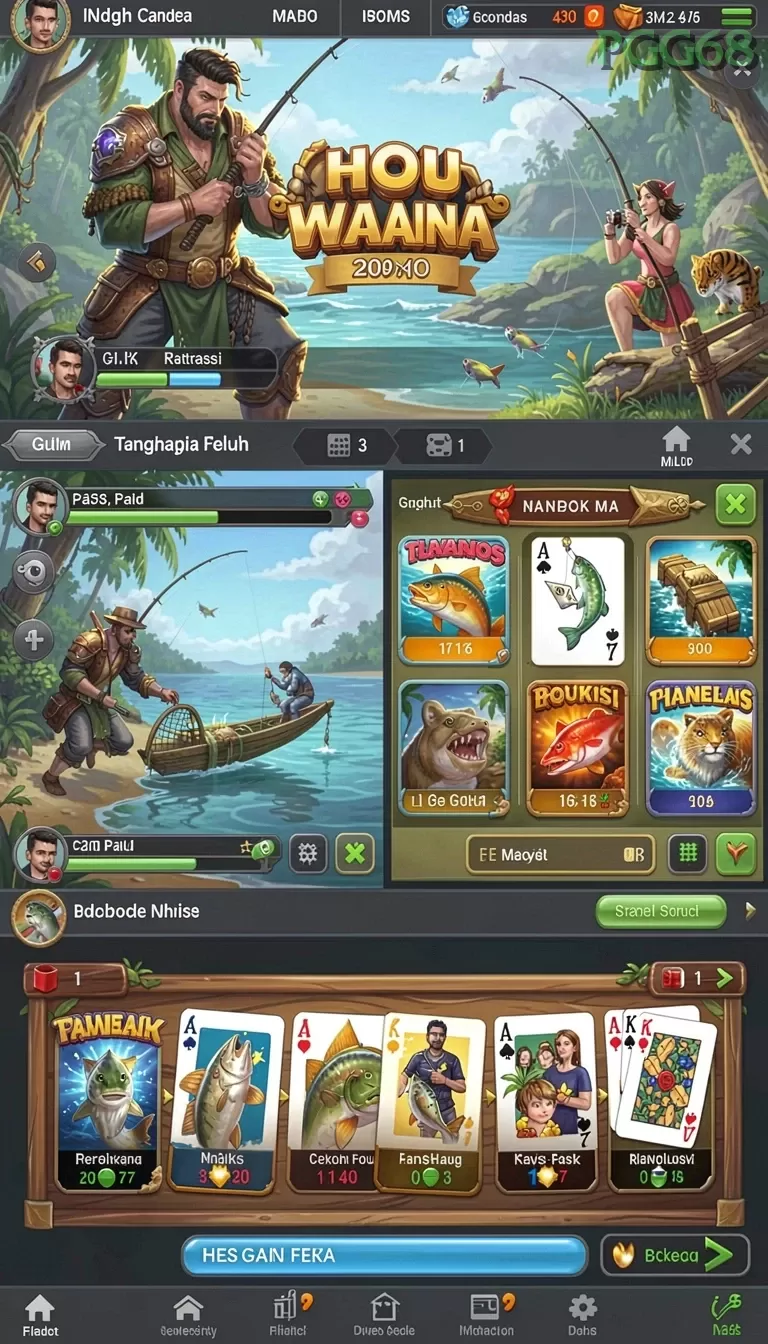 Cuplikan layar AMS789 — halaman utama